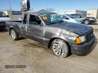 2005 Ford Ranger XLT with VIN 1FTYR44U55PA95540, listed as a Copart auction lot 41376055 with 156,734 mi miles and Salvage title. Bid and sale history available at DreamBid. Image 4.