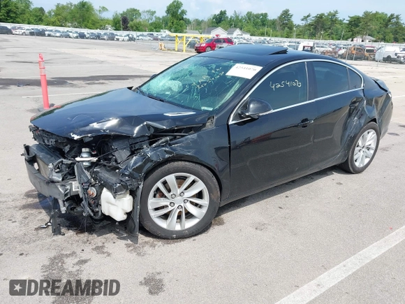2015 Buick Regal Premium I z VIN 2G4GN5EX6F9292489, wystawiony jako IAAI lot #42541070 z przebiegiem 195 892 mil mil oraz . Historia ofert i sprzedaży dostępna na DreamBid. Obrazek 2.