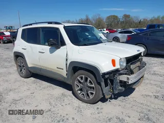 2017 Jeep Renegade Latitude z VIN ZACCJABB6HPG40539, wystawiony jako IAAI lot #41823434 z przebiegiem 84 384 mil mil oraz . Historia ofert i sprzedaży dostępna na DreamBid. Obrazek 1.