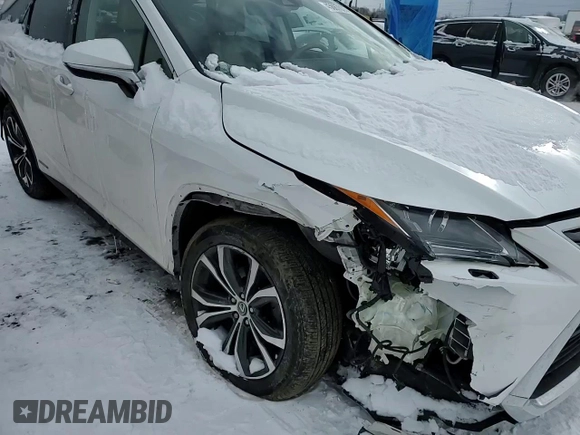 2018 Lexus RX with VIN JTJDGKCA7J2002683, listed as a Copart auction lot 45667035 with 46,473 mi miles and Clean Title. Bid and sale history available at carsss.com. Image 12.