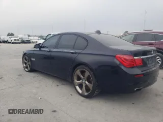 2011 BMW 7 Series 750i with VIN WBAKA8C5XBCY37073, listed as a Copart auction lot 76238914 with 129,493 mi miles and Clean title. Bid and sale history available at DreamBid. Image 2.