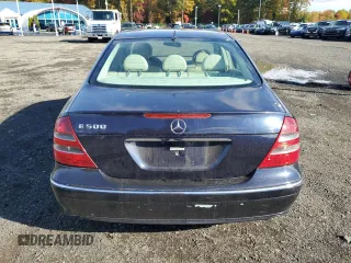 2003 Mercedes-Benz E-Class 5.0L with VIN WDBUF70J53A141452, listed as a Copart auction lot 75902244 with 0 mi miles and Salvage Title. Bid and sale history available at carsss.com. Image 6.