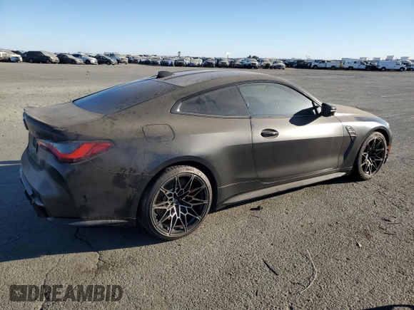 2023 BMW M4 Competition with VIN WBS33AZ09PCL12350, listed as a Copart auction lot 76828464 with 16,545 mi miles and Salvage Title. Bid and sale history available at carsss.com. Image 3.