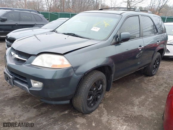 2003 Acura MDX Touring Pkg RES w/Navigation System with VIN 2HNYD18953H529535, listed as a IAAI auction lot 41851182 with 999,999 mi miles. Bid and sale history available at carsss.com. Image 2.