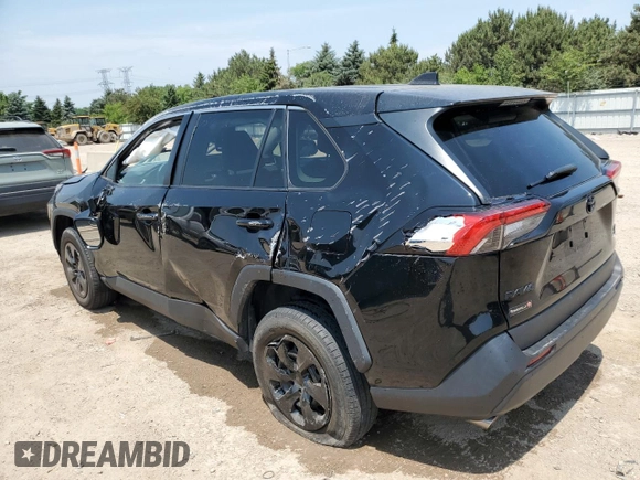 2022 Toyota RAV4 LE with VIN 2T3F1RFV6NC273303, listed as a Copart auction lot 61099085 with 33,712 mi miles and Salvage title. Bid and sale history available at DreamBid. Image 2.