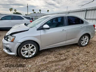 2017 Chevrolet Sonic LS with VIN 1G1JB5SHXH4170118, listed as a Copart auction lot 61835165 with 95,432 mi miles and Salvage title. Bid and sale history available at DreamBid. Image 1.