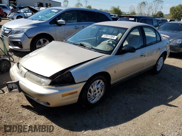 1998 Saturn SL with VIN 1G8ZK5272WZ253120, listed as a Copart auction lot 72911384 with 140,198 mi miles and Salvage title. Bid and sale history available at DreamBid. Image 1.