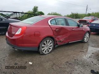 2013 Lincoln MKS EcoBoost with VIN 1LNHL9FTXDG606799, listed as a Copart auction lot 57469995 with 80,168 mi miles and Salvage title. Bid and sale history available at DreamBid. Image 3.