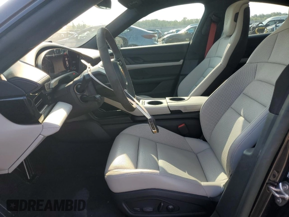 2023 Porsche Taycan GTS with VIN WP0AD2Y15PSA47317, listed as a Copart auction lot 69189394 with 36,246 mi miles and Salvage Title. Bid and sale history available at DreamBid. Image 7.
