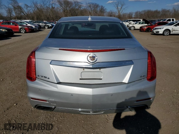 2014 Cadillac CTS Luxury AWD with VIN 1G6AX5S3XE0183437, listed as a Copart auction lot 50405105 with 111,806 mi miles and Salvage Title. Bid and sale history available at DreamBid. Image 6.