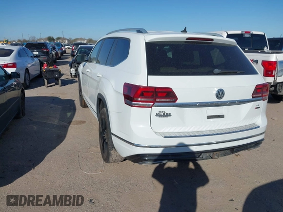 2018 Volkswagen Atlas SEL with VIN 1V2RR2CA1JC566065, listed as a IAAI auction lot 41687434 with 77,795 mi miles and . Bid and sale history available at DreamBid. Image 3.