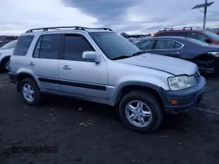 2001 Honda CR-V EX with VIN JHLRD17681S014619, listed as a Copart auction lot 85285284 with 195,006 mi miles and Salvage Title. Bid and sale history available at carsss.com. Image 4.