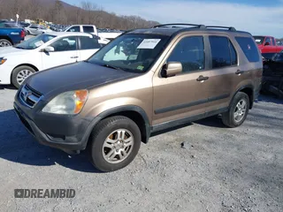 2002 Honda CR-V EX with VIN JHLRD78842C059829, listed as a IAAI auction lot 41687910 with 303,313 mi miles. Bid and sale history available at carsss.com. Image 2.