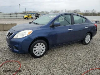 2012 Nissan Versa SL with VIN 3N1CN7AP6CL884278, listed as a Copart auction lot 51774245 with 163,084 mi miles and Salvage Title. Bid and sale history available at carsss.com. Image 1.