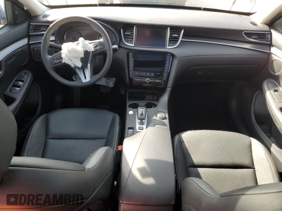 2023 Infiniti QX50 Luxe with VIN 3PCAJ5BA2PF103582, listed as a Copart auction lot 45299565 with 22,901 mi miles and Salvage title. Bid and sale history available at DreamBid. Image 8.