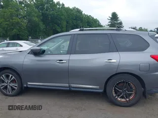 2018 Nissan Pathfinder SL with VIN 5N1DR2MM5JC607491, listed as a IAAI auction lot 42738760 with 108,892 mi miles and . Bid and sale history available at DreamBid. Image 14.
