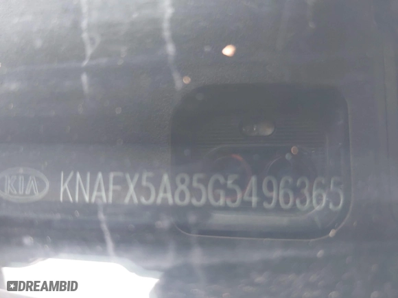 2016 Kia Forte 5-Door EX with VIN KNAFX5A85G5496365, listed as a IAAI auction lot 41920359 with 127,907 mi miles. Bid and sale history available at carsss.com. Image 9.