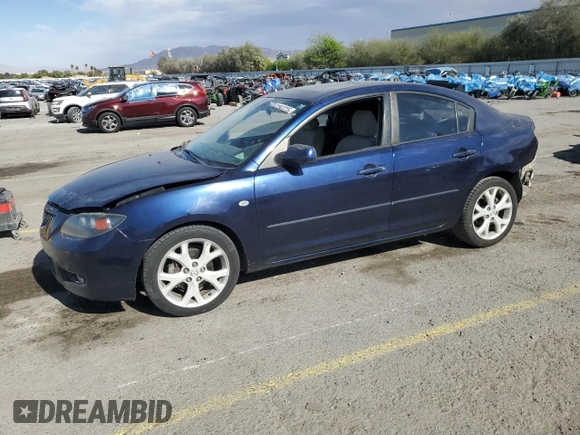 2008 Mazda 3 i Touring with VIN JM1BK32F281115887, listed as a Copart auction lot 51346635 with 125,253 mi miles and Salvage Title. Bid and sale history available at DreamBid. Image 1.