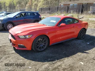 2016 Ford Mustang EcoBoost z VIN 1FA6P8TH6G5335854, wystawiony jako Copart lot #52160225 z przebiegiem 183 060 mil mil oraz Szkoda całkowita • Salvage title. Historia ofert i sprzedaży dostępna na DreamBid. Obrazek 1.
