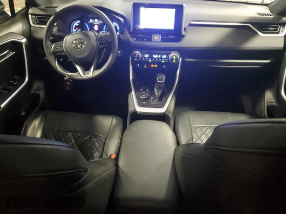 2024 Toyota RAV4 Hybrid SE with VIN 2T3T6RFVXRW064008, listed as a Copart auction lot 55734465 with 13,655 mi miles and Salvage title. Bid and sale history available at DreamBid. Image 8.