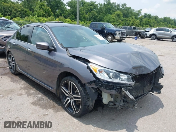 2016 Honda Accord Sport с VIN 1HGCR2F58GA024165, выставлен на аукционе IAAI как лот 42403558 с пробегом 228 746 миль миль и . История ставок и продаж доступна на DreamBid. Изображение 1.