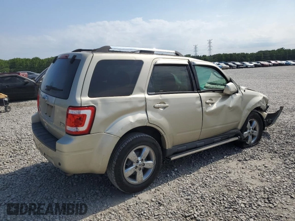 2011 Ford Escape Limited с VIN 1FMCU0EG2BKB19100, выставлен на аукционе Copart как лот 58410295 с пробегом Не указан миль и Списание • Salvage title. История ставок и продаж доступна на DreamBid. Изображение 3.
