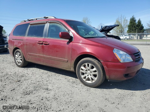 2006 Kia Sedona LX with VIN KNDMB233166042843, listed as a Copart auction lot 53064215 with 151,390 mi miles and Clean Title. Bid and sale history available at carsss.com. Image 4.