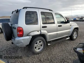 2004 Jeep Liberty Limited with VIN 1J4GK58K04W324655, listed as a Copart auction lot 84969204 with 151,994 mi miles and Salvage title. Bid and sale history available at DreamBid. Image 3.