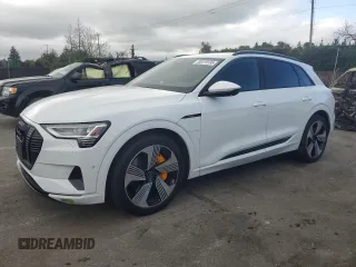2023 Audi e-tron Premium Plus z VIN WA1LAAGE9PB025201, wystawiony jako Copart lot #50419185 z przebiegiem 20 102 mil mil oraz Szkoda całkowita • Salvage title. Historia ofert i sprzedaży dostępna na DreamBid. Obrazek 1.