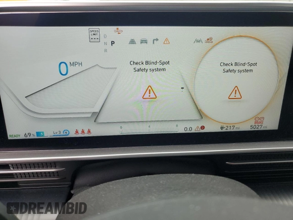 2023 Hyundai Ioniq 6 SEL z VIN KMHM34AAXPA021896, wystawiony jako Copart lot #74172733 z przebiegiem 5027 mil mil oraz . Historia ofert i sprzedaży dostępna na DreamBid. Obrazek 9.