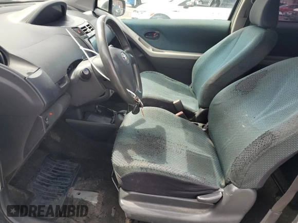 2007 Toyota Yaris with VIN JTDJT923475036181, listed as a Copart auction lot 50950065 with 134,440 mi miles and Salvage Title. Bid and sale history available at carsss.com. Image 7.