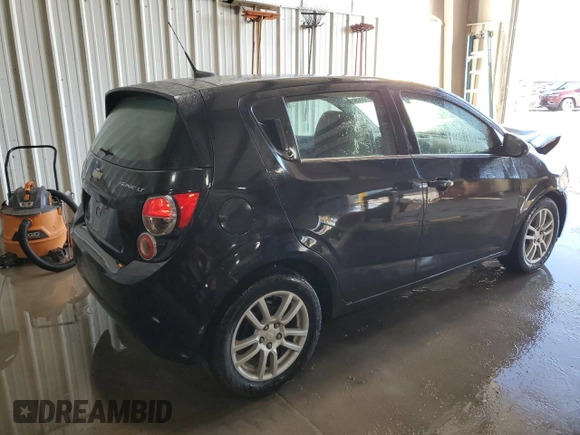 2013 Chevrolet Sonic LT with VIN 1G1JC6SG3D4142228, listed as a Copart auction lot 43033075 with 124,204 mi miles and Salvage Title. Bid and sale history available at carsss.com. Image 3.
