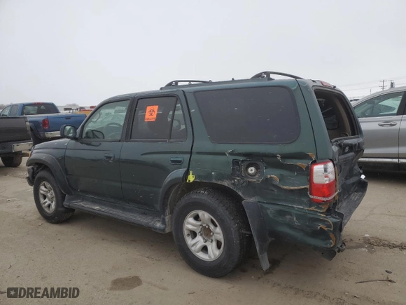 2001 Toyota 4Runner SR5 with VIN JT3GN86RX10205626, listed as a Copart auction lot 45225505 with 354,340 mi miles and Salvage Title. Bid and sale history available at carsss.com. Image 2.