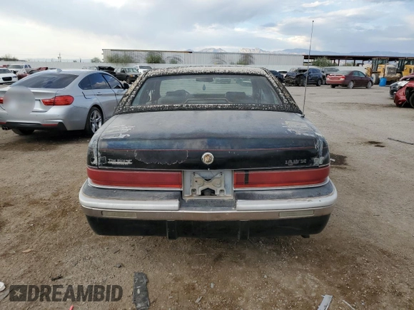 1992 Buick Roadmaster Ltd with VIN 1G4BT5376NR466262, listed as a Copart auction lot 75079004 with 160,992 mi miles and Clean Title. Bid and sale history available at DreamBid. Image 6.