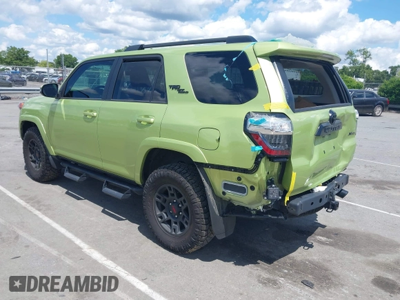 2023 Toyota 4Runner TRD Off Road Premium with VIN JTERU5JR0P6096303, listed as a IAAI auction lot 42170813 with 28,129 mi miles and . Bid and sale history available at DreamBid. Image 3.
