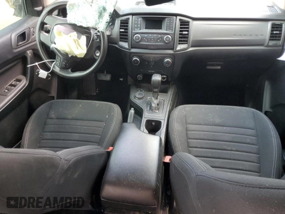 2021 Ford Ranger XL with VIN 1FTER4FH9MLD85658, listed as a Copart auction lot 49224335 with 52,218 mi miles and Salvage Title. Bid and sale history available at DreamBid. Image 8.