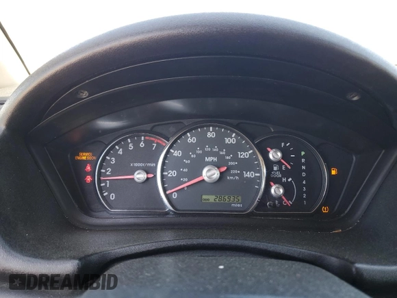 2008 Mitsubishi Endeavor SE with VIN 4A4MN31S98E042341, listed as a Copart auction lot 52419595 with 286,935 mi miles and Salvage Title. Bid and sale history available at carsss.com. Image 9.