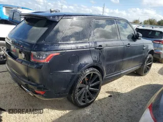 2021 Land Rover Range Rover Sport SVR with VIN SALWZ2RE5MA780919, listed as a Copart auction lot 77540064 with Not Provided miles and Salvage Title. Bid and sale history available at DreamBid. Image 3.