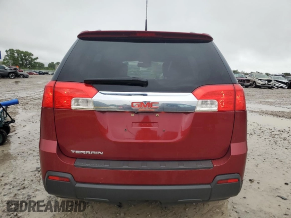 2011 GMC Terrain SLE-2 with VIN 2CTALSECXB6356092, listed as a Copart auction lot 59361745 with 116,610 mi miles and Salvage title. Bid and sale history available at DreamBid. Image 6.