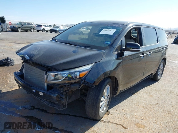 2017 Kia Sedona LX with VIN KNDMB5C19H6242338, listed as a IAAI auction lot 41916438 with 77,404 mi miles and . Bid and sale history available at DreamBid. Image 17.