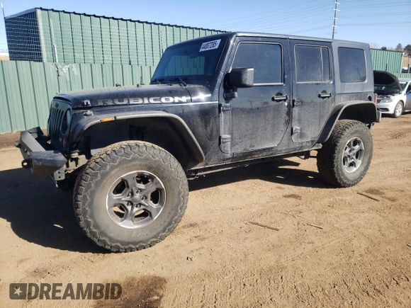 2008 Jeep Wrangler Unlimited Rubicon with VIN 1J4GA69108L501632, listed as a Copart auction lot 44007285 with 156,753 mi miles and Salvage Title. Bid and sale history available at carsss.com. Image 1.