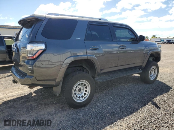 2016 Toyota 4Runner SR5 with VIN JTEZU5JRXG5129779, listed as a Copart auction lot 58263425 with 76,966 mi miles and Clean title. Bid and sale history available at DreamBid. Image 3.