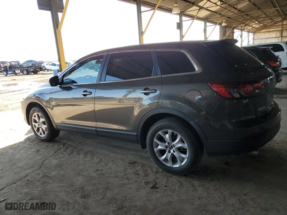 2015 Mazda CX-9 Touring with VIN JM3TB2CA3F0459174, listed as a Copart auction lot 48595725 with 102,366 mi miles and Salvage Title. Bid and sale history available at carsss.com. Image 2.