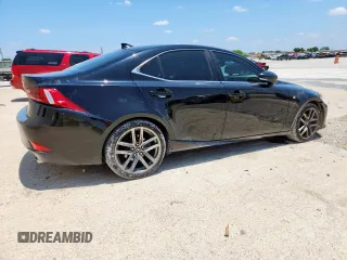 2014 Lexus IS 250 with VIN JTHBF1D24E5031835, listed as a Copart auction lot 60915895 with 140,101 mi miles and Salvage title. Bid and sale history available at DreamBid. Image 3.