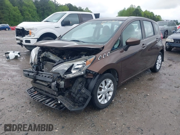2017 Nissan Note SV with VIN 3N1CE2CP8HL375249, listed as a IAAI auction lot 41972181 with 44,934 mi miles and . Bid and sale history available at DreamBid. Image 2.
