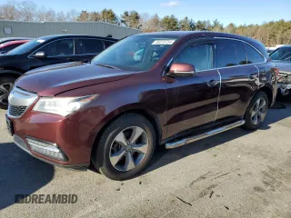 2015 Acura MDX z VIN 5FRYD4H26FB024218, wystawiony jako Copart lot #86378754 z przebiegiem 159 838 mil mil oraz Szkoda całkowita • Salvage title. Historia ofert i sprzedaży dostępna na DreamBid. Obrazek 1.