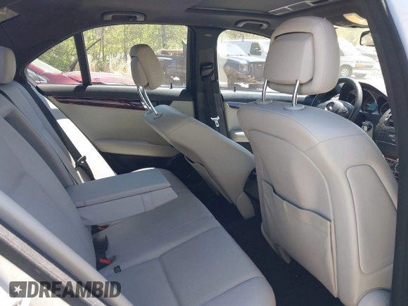 2010 Mercedes-Benz C-Class C 300 Sport with VIN WDDGF5EB9AR106325, listed as a IAAI auction lot 42043566 with 99,192 mi miles. Bid and sale history available at carsss.com. Image 8.