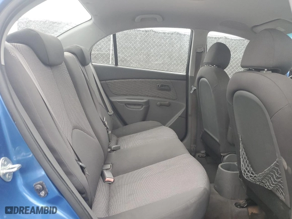 2009 Kia Rio SX with VIN KNADE223896572348, listed as a Copart auction lot 51949235 with 161,546 mi miles and Salvage Title. Bid and sale history available at carsss.com. Image 10.