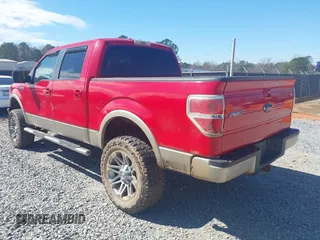 2009 Ford F-150 XL with VIN 1FTPW12V89FA93890, listed as a IAAI auction lot 41649009 with 185,088 mi miles. Bid and sale history available at carsss.com. Image 3.