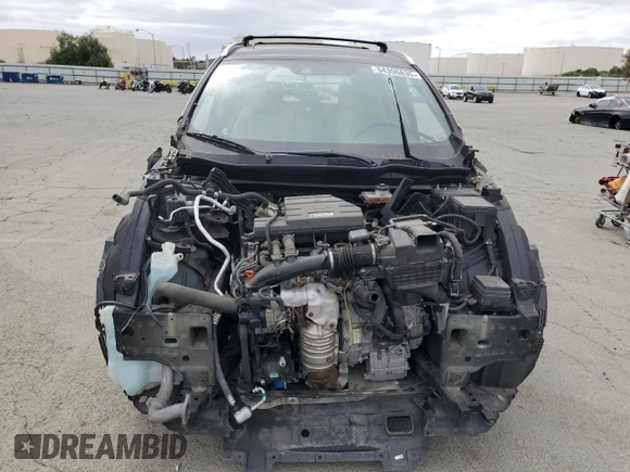 2017 Honda CR-V EX-L with VIN 2HKRW2H88HH640080, listed as a Copart auction lot 54396835 with 54,727 mi miles and Salvage Title. Bid and sale history available at carsss.com. Image 5.